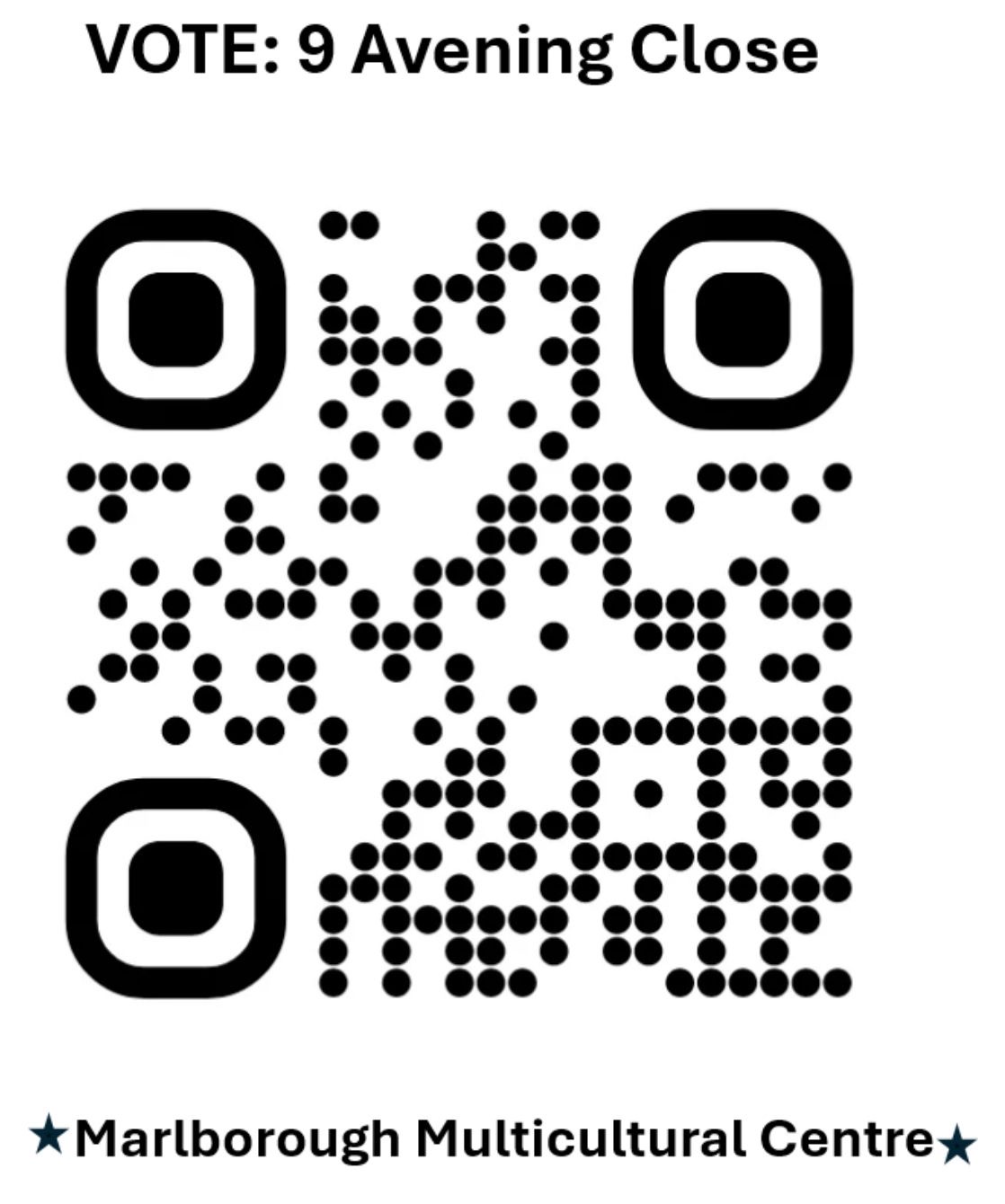 QR code for Christmas Lights competition